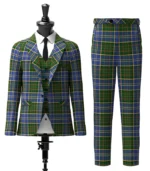 MacMillan Hunting Tartan Suit Front