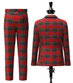 MacNicol Tartan Suit Back