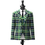 Mackellar Tartan Jacket Front