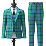 Macthomas Tartan Suit Front