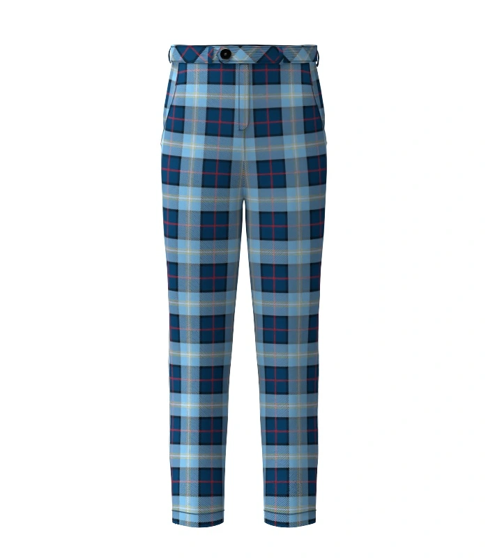 Madras College Tartan Trouser Front Madras College Tartan Trouser Front