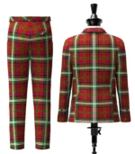 Maguire Tartan Suit Back