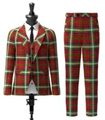 Maguire Tartan Suit Front