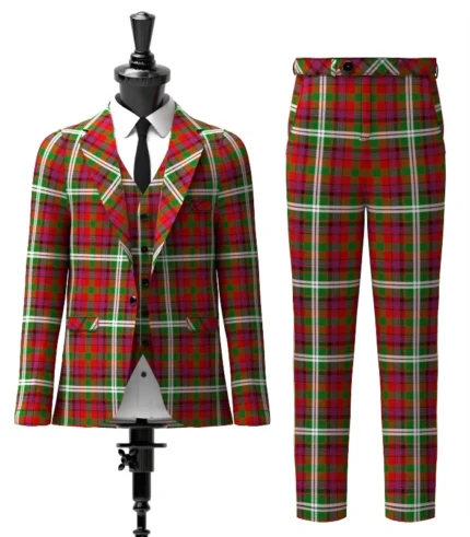 Maguire Tartan Suit Front