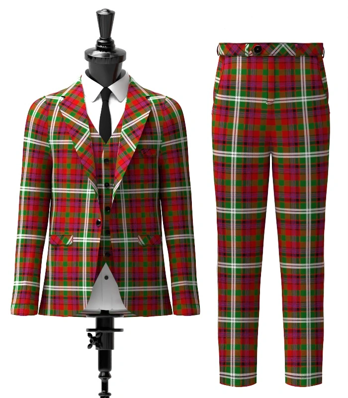 Maguire Tartan Suit Front Maguire Tartan Suit Front
