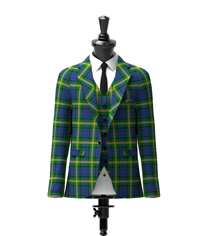 Maitland Chief Tartan Jacket Front Maitland Chief Tartan Jacket Front