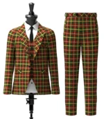 Maple Leaf Tartan Suit Front