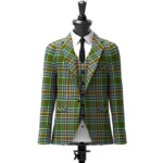 Massey Tartan Jacket Front