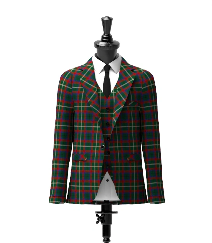 Mayo, County Tartan Jacket Front Mayo, County Tartan Jacket Front