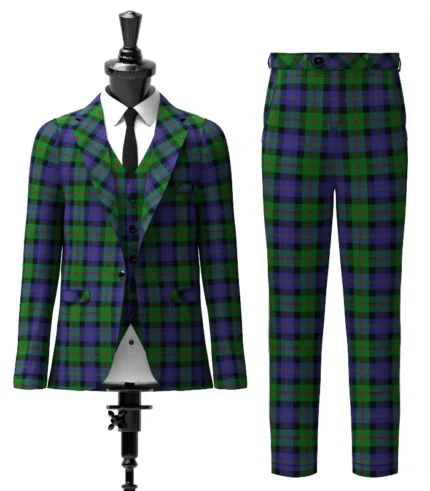 McEwan Tartan Suit Front