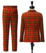 McInally Tartan Suit Back