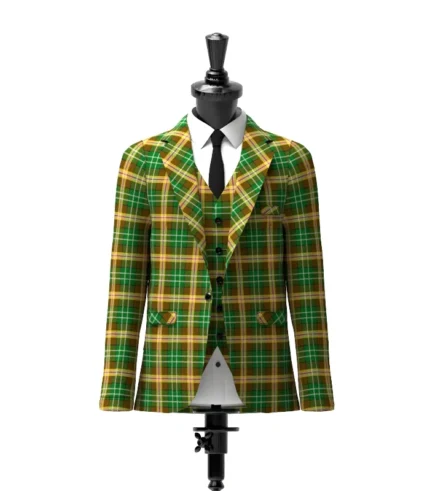 McShane Tartan Jacket Front
