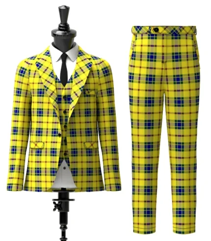 Mccabe Tartan Suit Front