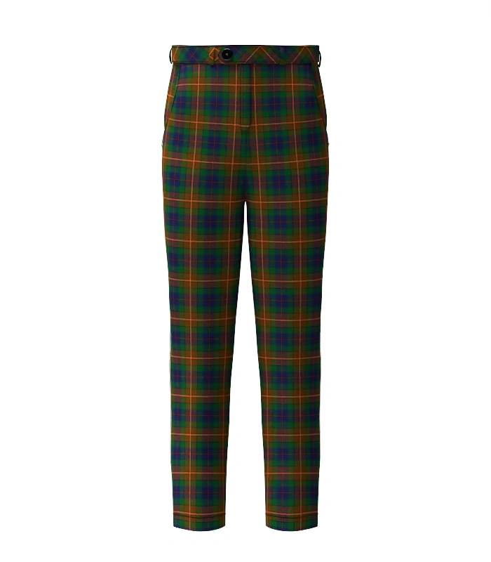 Mccarter Tartan Trouser Front Mccarter Tartan Trouser Front