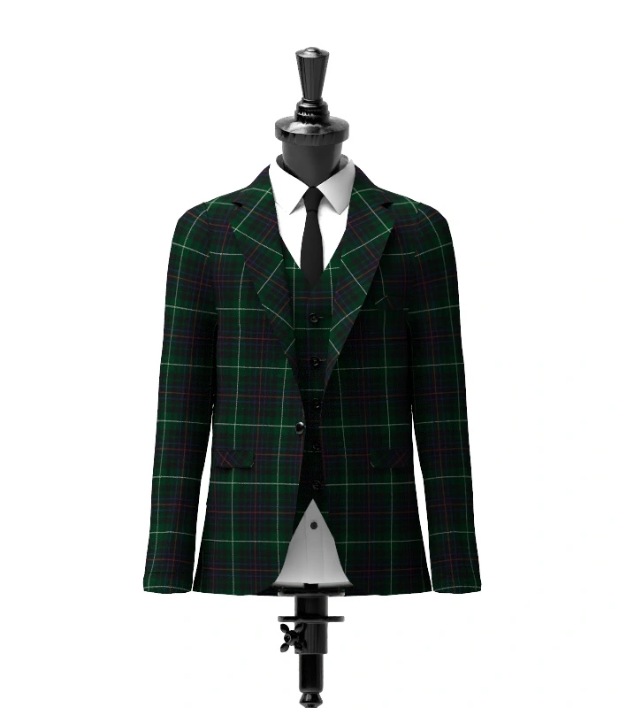 Meiklejohn Tartan Jacket Front Meiklejohn Tartan Jacket Front