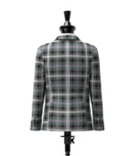 Midnight Thistle Tartan Jacket Back
