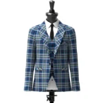 Millar, Bruce A Tartan Jacket Front