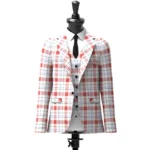 Milne Tartan Jacket Front