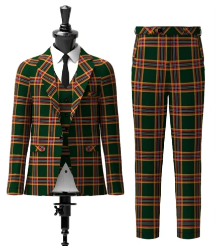 Moran Family Ubique Tartan Suit Front