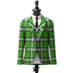 Moss Tartan Jacket Front