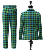 Mowat tartan Suit Back