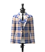 Mulberry Tartan Jacket Front