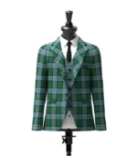 Munster Tartan Jacket Front