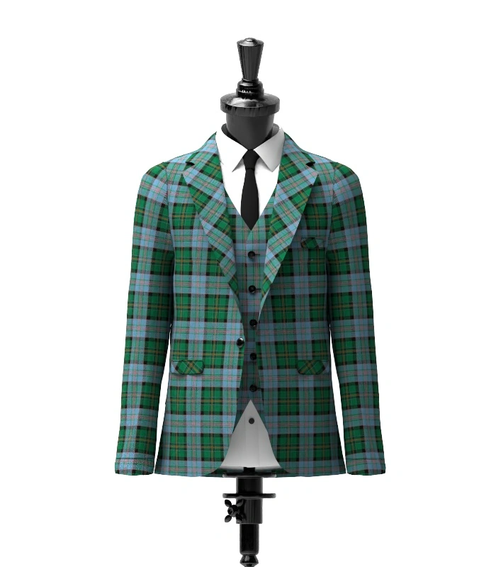 Munster Tartan Jacket Front Munster Tartan Jacket Front