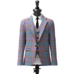 Murdoch Tartan Jacket Front