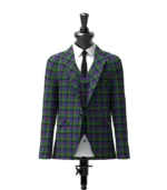 Murray of Atholl Tartan Jacket Front