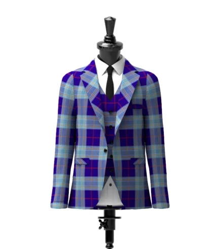 Musselburgh Tartan Jacket Front