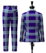 Musselburgh Tartan Suit Back