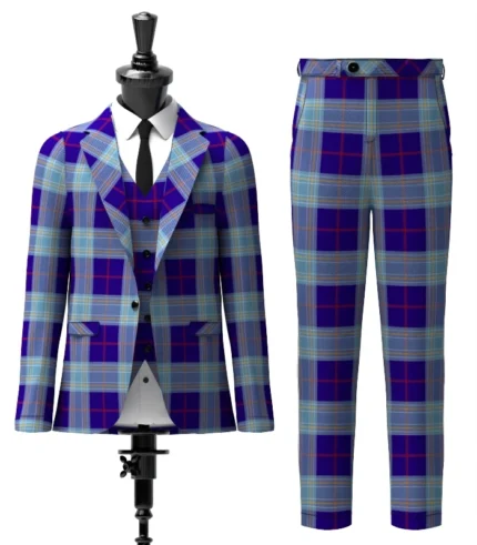 Musselburgh Tartan Suit Front