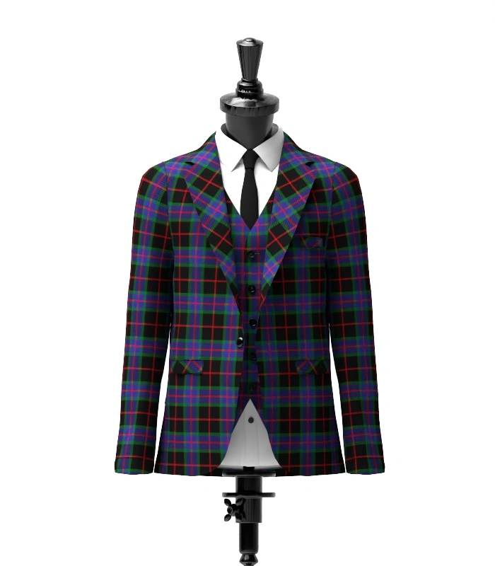 Nairn Tartan Jacket Front Nairn Tartan Jacket Front