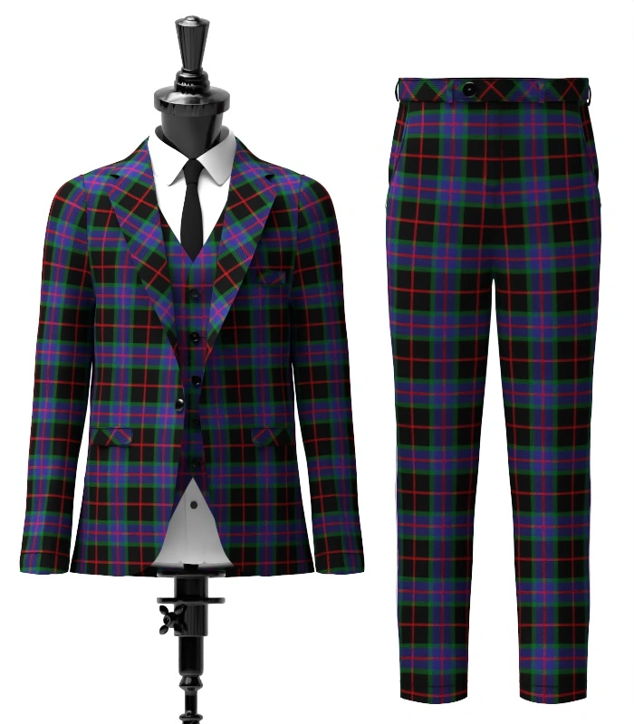 Nairn Tartan Suit Front Nairn Tartan Suit Front