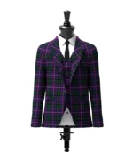 Nixon, R Tartan Jacket Front