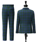 Nova Scotia Tartan Suit Back