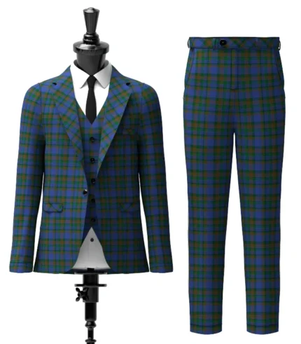 Nova Scotia Tartan Suit Front