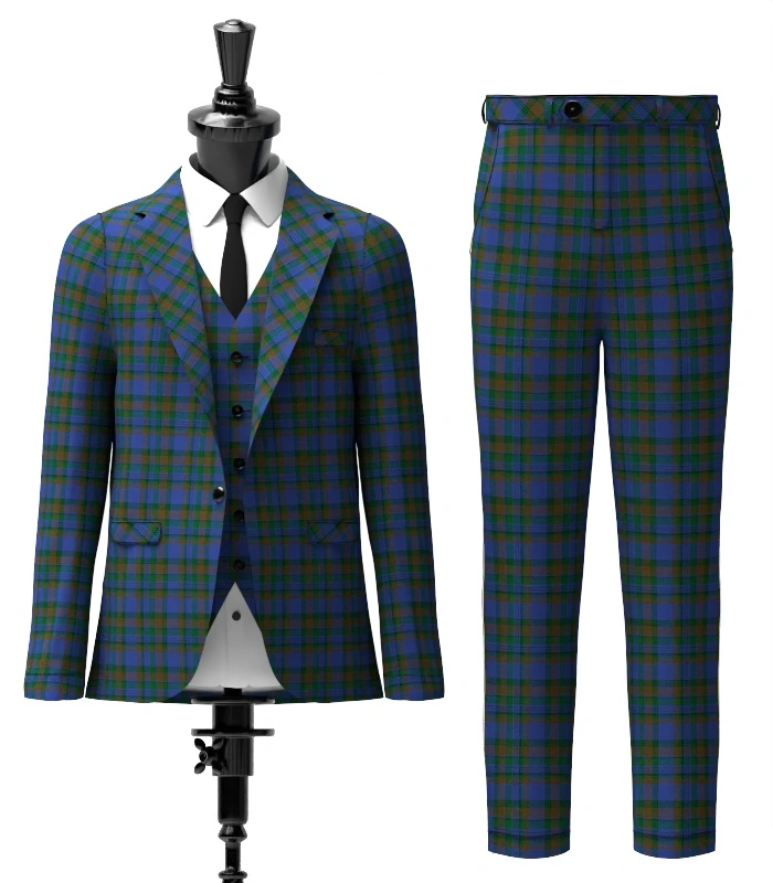 Nova Scotia Tartan Suit Front Nova Scotia Tartan Suit Front