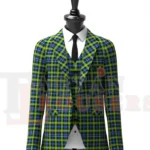 O'Doherty Tartan Jacket Front
