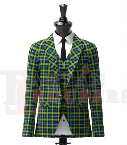 O'Doherty Tartan Jacket Front