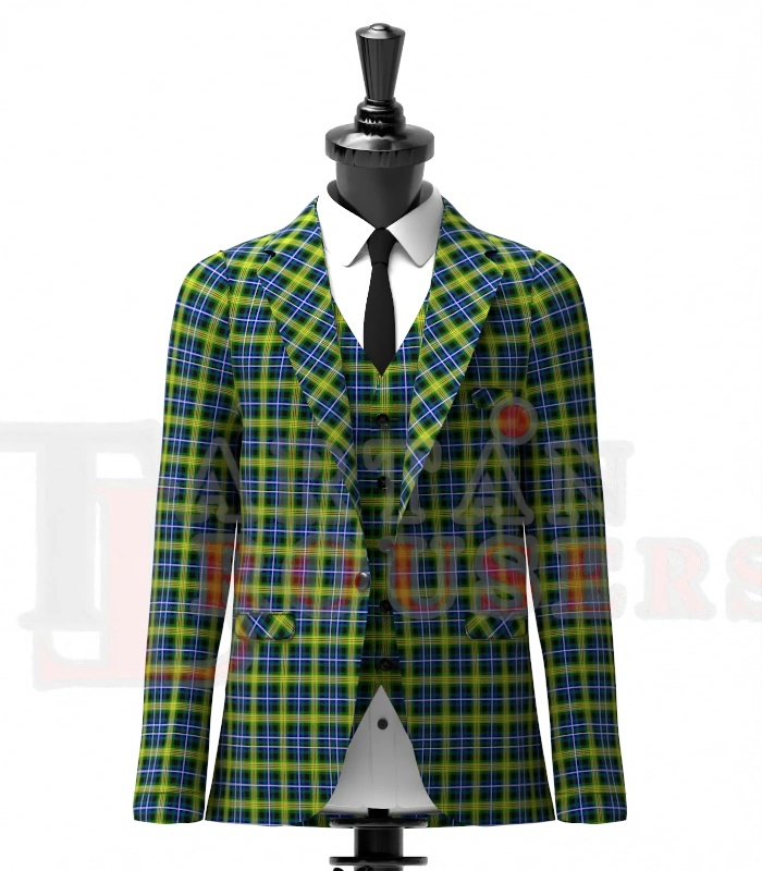 O'Doherty Tartan Jacket Front O'Doherty Tartan Jacket Front