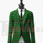 O'Donoghue Tartan Jacket Front