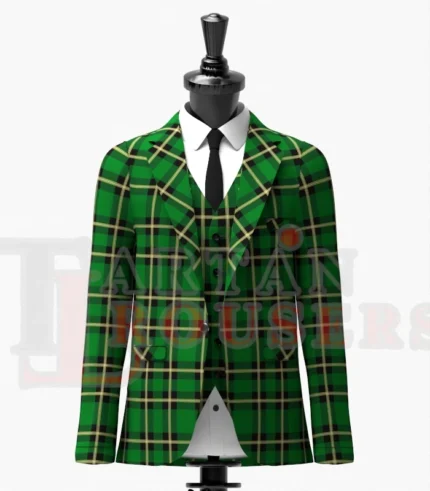 O'Donoghue Tartan Jacket Front