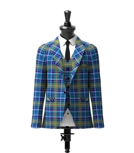 O'Sullivan Tartan Jacket Front