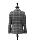 Oban Mist Tartan Jacket Back