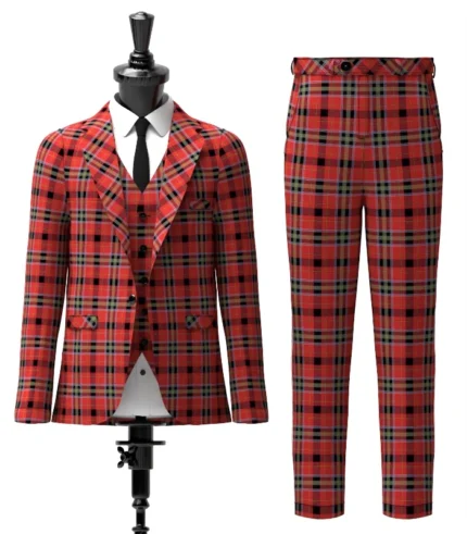 Osborne, Charles Tartan Suit Front