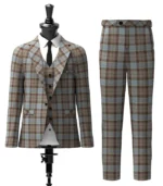 Outlander tartan Suit Front
