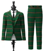 Owen Of Wales Tartan Suit Front