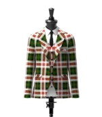 Palmer, Edward Tartan Jacket Front